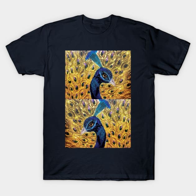 Peacock T-Shirt by Mohita--Garg